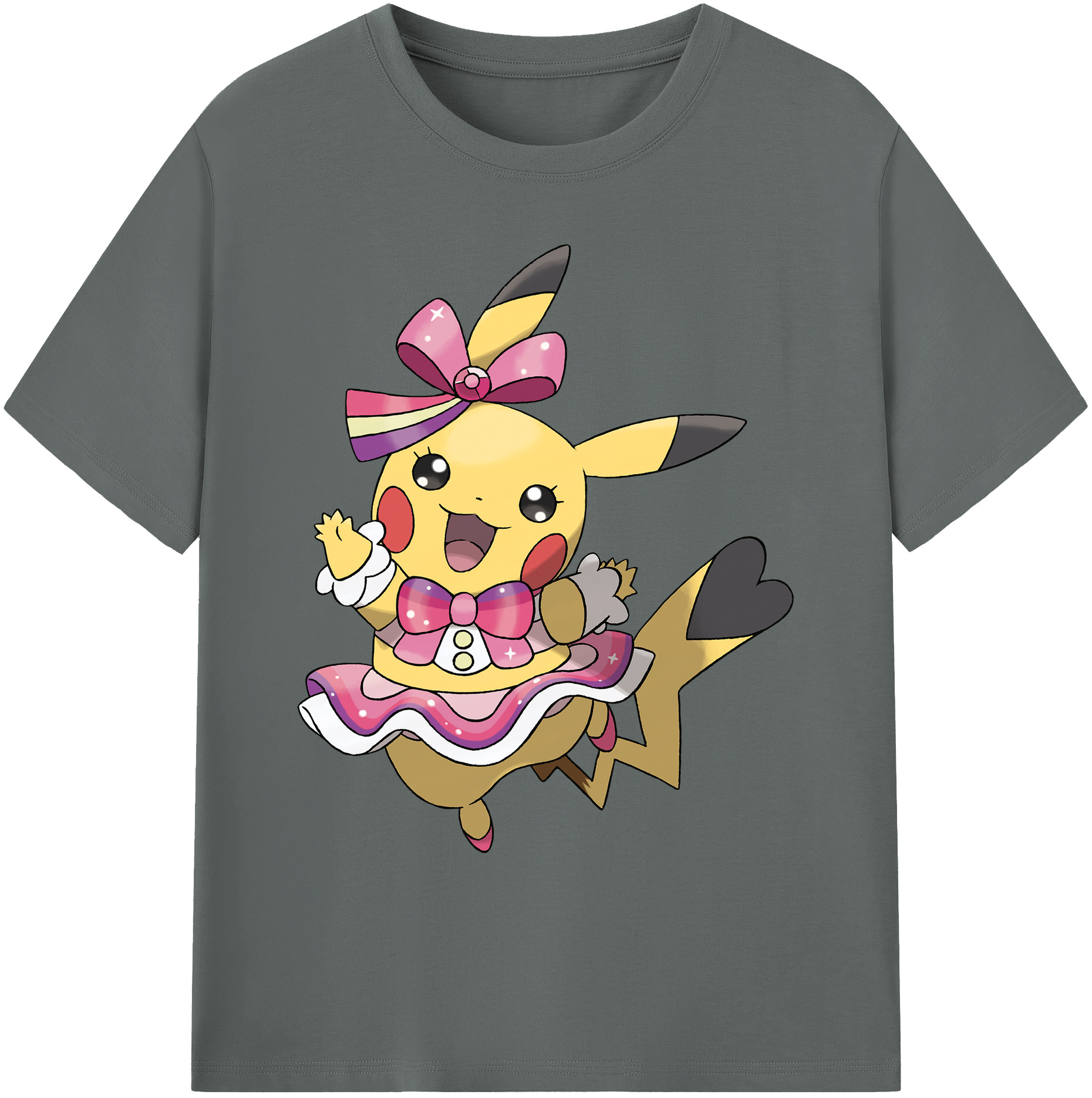 （画像用） ポケットモンスター Pokémon 綿100％ メンズ半袖Tシャツ｜肌触りやわらか＆通気性